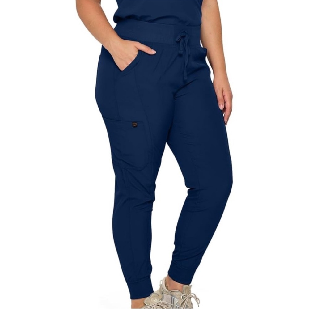 Women’s Monarch Navy Jogger Scrubs XS regular pants bottoms